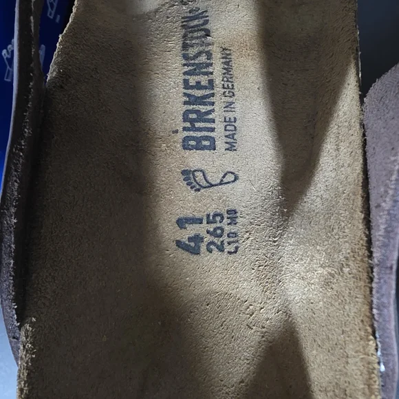Birkenstock Womens Dark Brown Thong Sandals - Picture 2 of 6